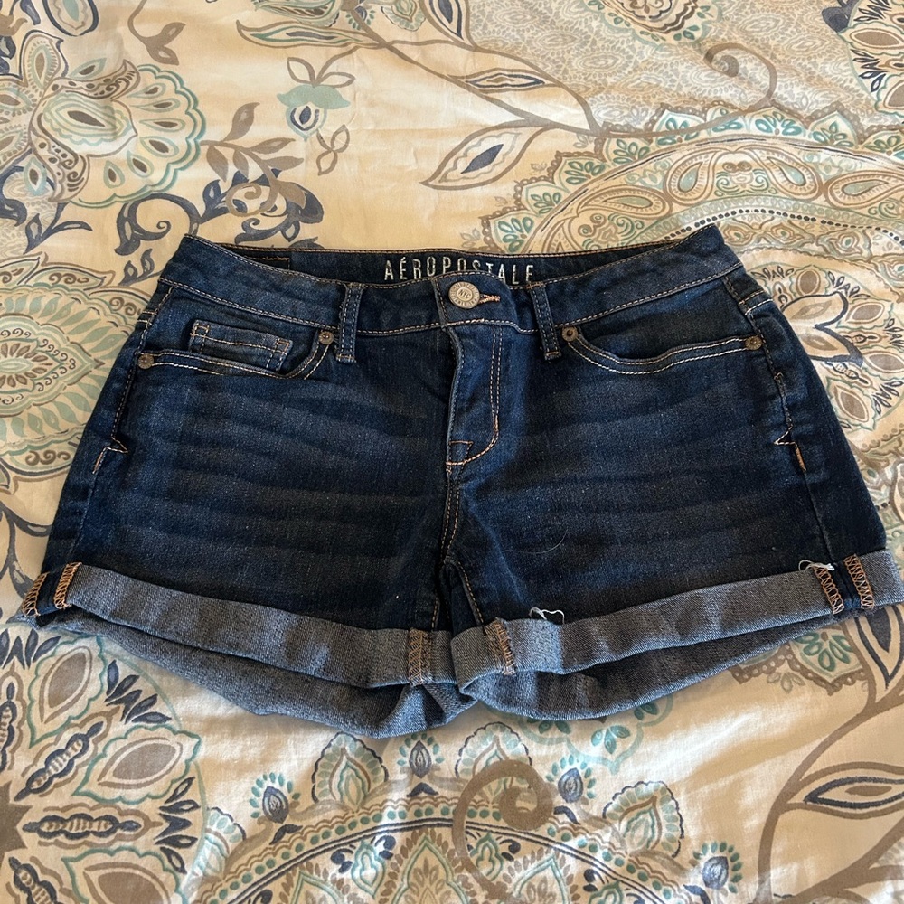 Aeropostale Women's Indigo Jean Shorts size 2